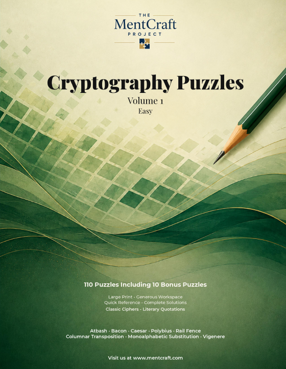Cryptography Puzzles, Easy — Volume 1 cover