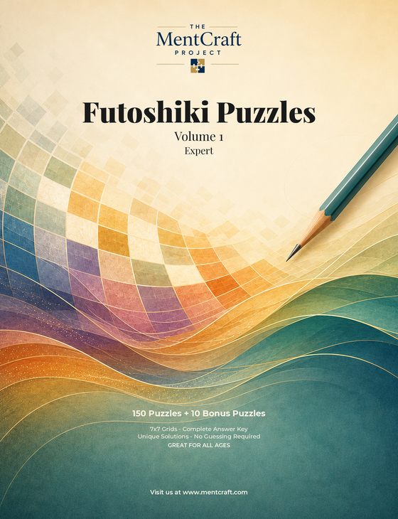 Futoshiki Puzzles, Expert — Volume 1 cover